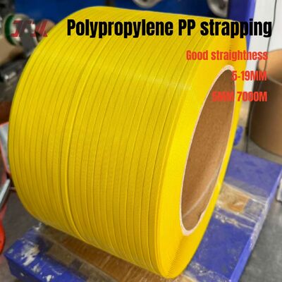 5-19 mm hochfestes PP-Verpackungsband mit einer langen Länge von 7000 m/Rolle