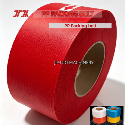 Weiße PP-Verpackungsgürtel aus 12 mm Polypropylen-PP-Gurt für automatische Gurtmaschinen