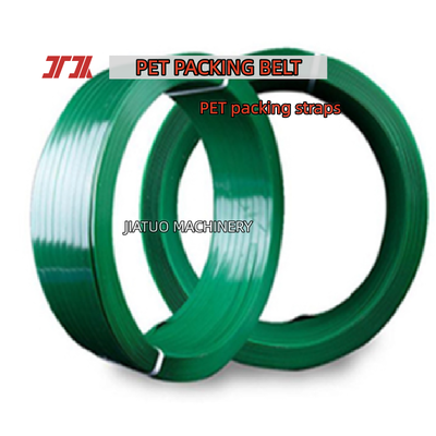 Hochgeschwindigkeits-PET-Strapping 19 mm grüner PET-Verpackungsgürtel für pneumatische Strapper