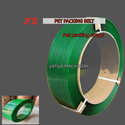 Hochgeschwindigkeits-PET-Strapping 19 mm grüner PET-Verpackungsgürtel für pneumatische Strapper