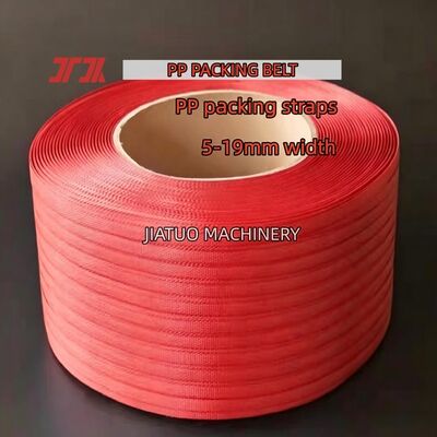 100% Polypropylen PP Verpackungsband 5mm PP Verpackungsbänder für automatische Umreifungsmaschinen