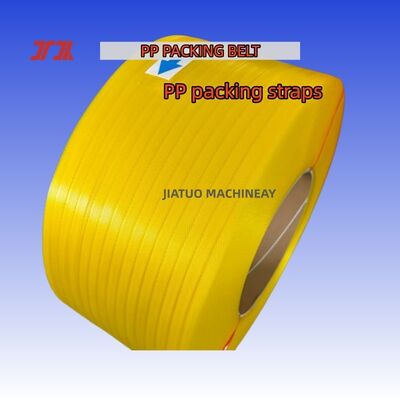 100% Polypropylen-PP-Verpackungsgürtel 12 mm PP-Verpackungsgürtel für automatische Verpackungsmaschinen