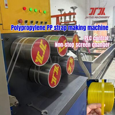 Automatic PP strapping machine 5-mm PP strapping equipment for Automatic Screen Changer