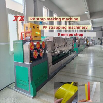 Hocheffiziente 5mm PP-Verpackungsgürtel-Produktionsanlage PP-Gürtelmachmaschine mit automatischer Steuerung