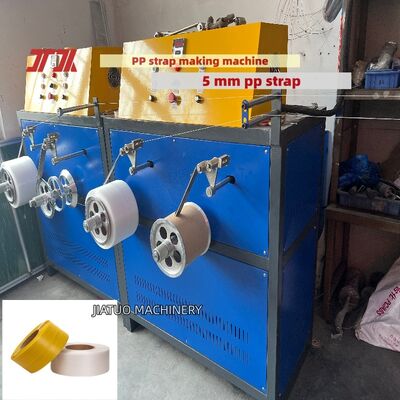 Hocheffiziente 5mm PP-Verpackungsgürtel-Produktionsanlage PP-Gürtelmachmaschine mit automatischer Steuerung