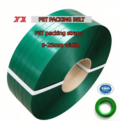 PET strapping High Tensile 16mm PET Strapping Band with PET bottle flakes