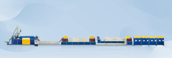 Vollautomatische Verpackungsmaschine 240 kg/h Plastik-PP-Gürtelmachmaschine 5-19 mm Breite angepasst