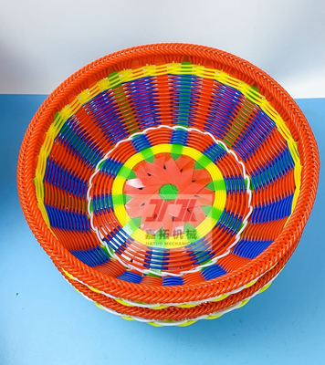 22KW Plastikimitat Rattanmachine Produktionslinie 4-Streifen PP/PE Rattan künstliche Herstellungsmaschine