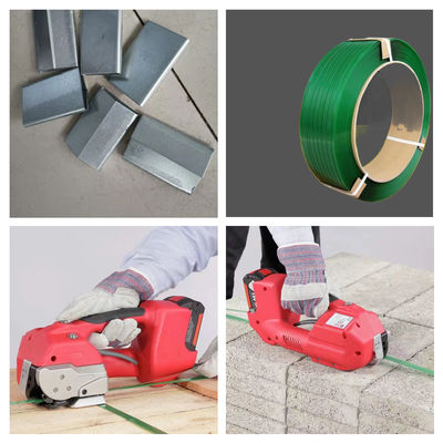 9-19mm Buckle Free Handheld Strapping Machine 400N-2000N mit Batteriebetrieb