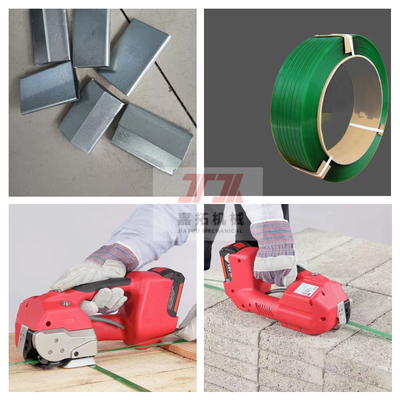 0.4-1.2mm pp. versehen Handumreifungsmaschine für Papiertextilstahl mit einem Band