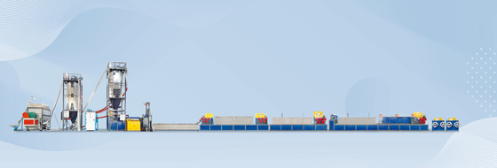 HAUSTIER 200kw, das Rollenproduktionsmaschine gurtet