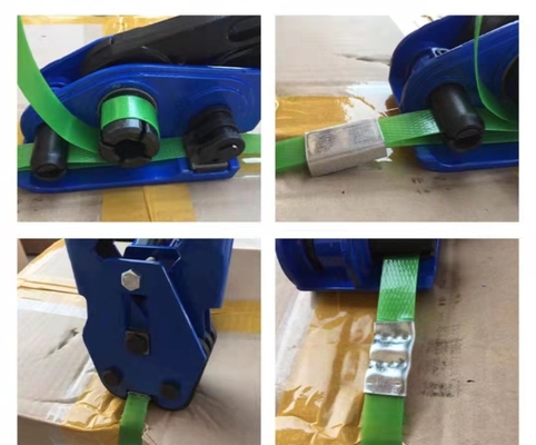 Halb Selbsthandumreifungsmaschine des polypropylen-pp. mit Lithium-Batterie