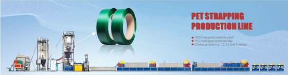 100% aufbereitete Produktionskapazität der Flaschen-Flocken-materielle Bügel-Spannungs-150-850kg 420-600kgs/H