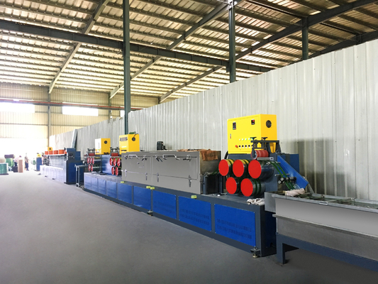 Automatischer Bügel 100kw pp., der Gurtungsrollenherstellung der Maschinen-5-19mm macht