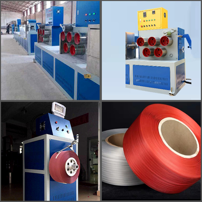 240kg/h pp. gurten den verpackenden Gurt, der Maschine mit Doppelschneckenextruder herstellt