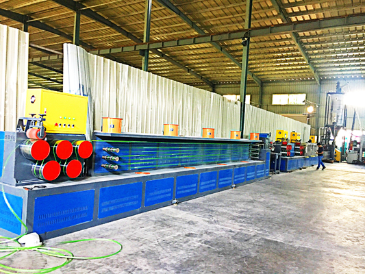 Breite 5-19 mm PET-Streifen-Extrusionslinie Dual Servomotor Hochleistungs-PET-Streifen-Windler