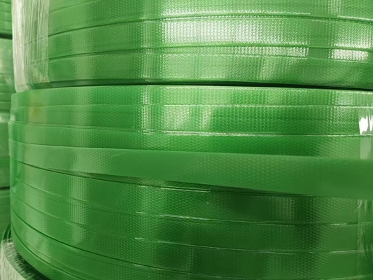 Temperaturbeständige PET-Verpackungsriemen -40 °C bis 80 °C Gewebe/Embossed/Glatt 10 kg/Rolle