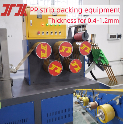 Effiziente Extrusionsleitung für PP-Strap-Bänder für industrielle Strips