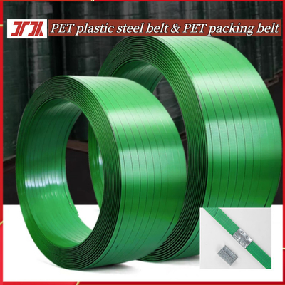 Hochtemperatur- und UV-beständiges PET-Verpackungsteppich Breite 9-32 mm Zugkraft 200-1500 kg