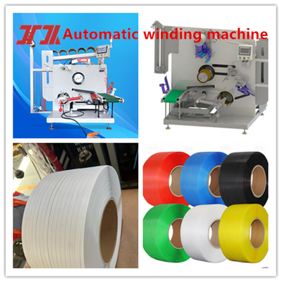 Maschinen für Kunststoffe PET-Produktionslinie für Stahlstreifen aus Kunststoffservo-automatische Wickelmaschine