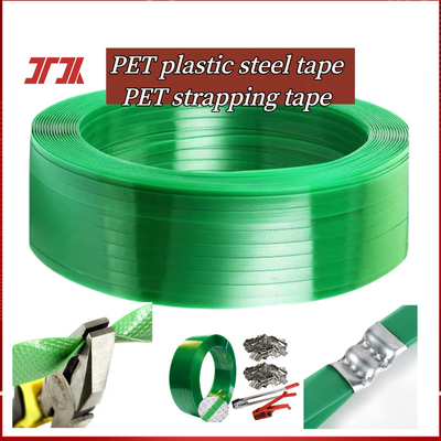 Großhandelsverpackungsteppich aus Kunststoff PET-Verpackungsteppich aus Kunststoff aus Stahl Petverpackungsteppich mit 9-32 mm