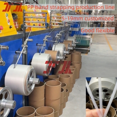 Maschine zur Herstellung von Füllstoffgranulaten aus PP-Gürteln mit PLC-Steuerungssystem 5-19 mm