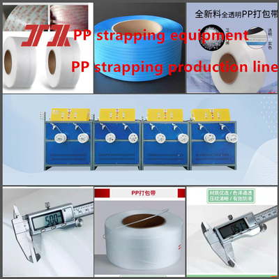 Plastikmaschinen PP-Extruder PP-Strapper Ausrüstung PP-Strapper Produktionslinie mit 5-19 mm