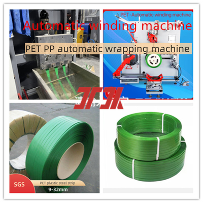 Maschinen für Kunststoffverarbeitung Individuelle PP-PET-Automatik-Walling-Maschine PP-PET-Streifen-Walling-Maschine für 120-300m/min