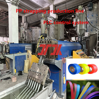 PP-Strapband-Extrusionslinie - Maschine zur Herstellung von Plastik-PP-Strapband für 0,4-1,2 mm Dicke