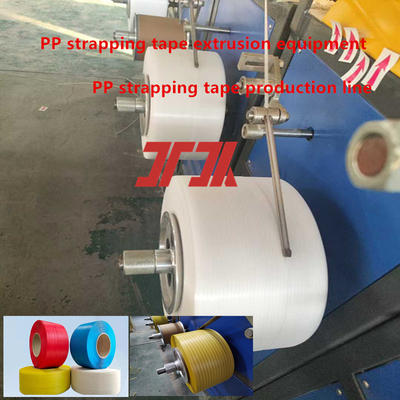 Kunststoffmaschinen PP-Umreifungsband-Extrusionsausrüstung PP-Bandherstellungsmaschine PP-Bandproduktionslinie mit automatischem Filter