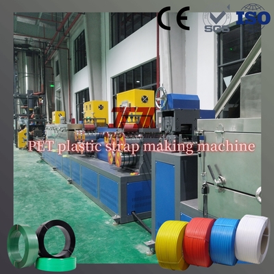 SPS-Steuerung 150-650kg/H Verpackungsbandherstellungsmaschine PP PET-Bandherstellung