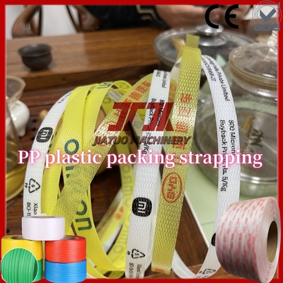 Großhandel Kundenspezifische Polypropylen-Bänder Kunststoff-Verpackungsband PP-Band für Kartonverpackung 5mm-19mm