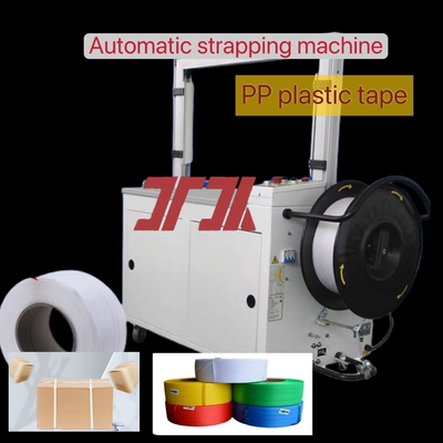 Hochgeschwindigkeits-Verpackungsmaschine 5-15mm PP-Verpackungsband automatische Umreifungsmaschine Tischumreifungsmaschine