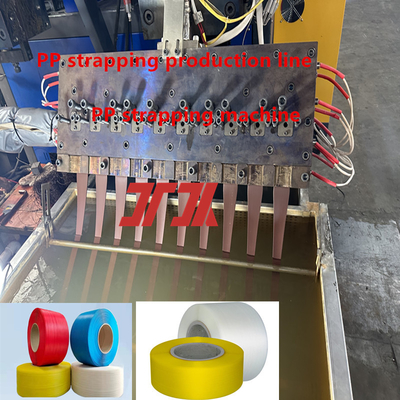 Verpackungsmaschinen Doppelschnecken PP-Band-Ausrüstung PP-Band-Produktionslinie mit 150-300 m/min