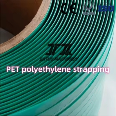 Hohe Temperaturbeständigkeit Grünes PET-Gürtel 19mm Polyester-Gürtel für schwere Verpackungen