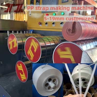 Versatile PP-Gürtel-Produktionslinie für verschiedene Gürtelmaterialien 5-19mm
