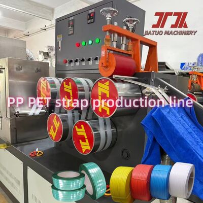 100kw Leistung PET Verpackung Band Extruder Polyester Band Herstellung Maschine mit 100CC Schmelzpumpe