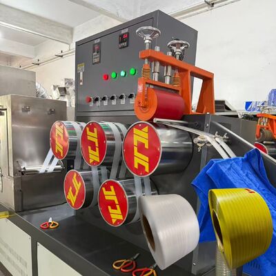 Hohe Produktionskapazität PP Plastikverpackungsgürtel Extrusionslinie Maschine 4 Linie