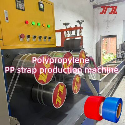 5-19mm Bandbreite PP-Gurt-Herstellungsmaschine mit automatischem Wickler und 220-240 kg/h Produktionskapazität