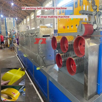 Ausrüstung für PP-Strap-Produktionslinie für PP-Strap-Produktion mit einer Schraube Extrusionsleistung 100~600 kg/h
