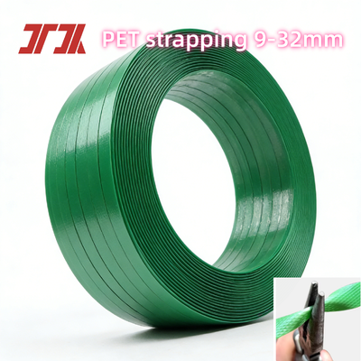 9-32mm PET-Gurtband mit hoher Spannung und guter Stabilität für automatische Gurtmaschine