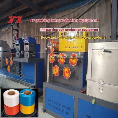 Automatische PP-PET-Verpackungsanlage 5mm PP-Gürtelmachmaschine mit 100% PP-Polypropylen