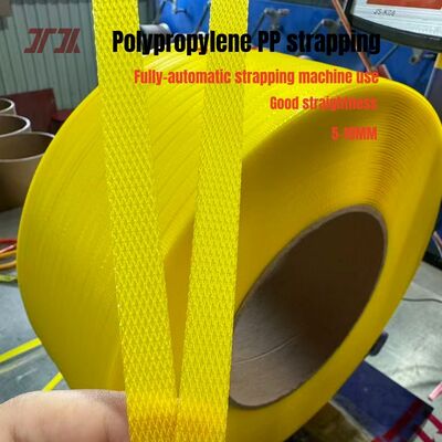 5–19 mm Polypropylen-PP-Verpackungsgürtel mit geprägter Oberfläche und individuellem Logo-Druck