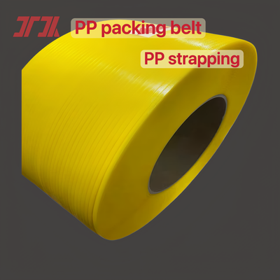 100% Polypropylen-PP-Streifen 12 mm PET-PP-Verpackungsriemen für automatische Strapmaschinen