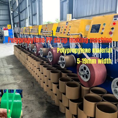 200-300 m/min Laufgeschwindigkeit Pp Gürtel-Extrusionsleitung für 100-600 kg/h hohe Kapazität