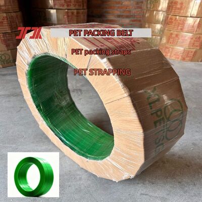 PET-Umreifungsband 12mm PET-Verpackungsband grünes PET-Umreifungsband Stahlband aus 100% recyceltem Material
