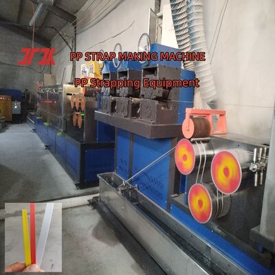 100% Polypropylen PP-Umreifungsband Produktionslinie PP-Bandherstellungsmaschine mit automatischem Siebwechsler