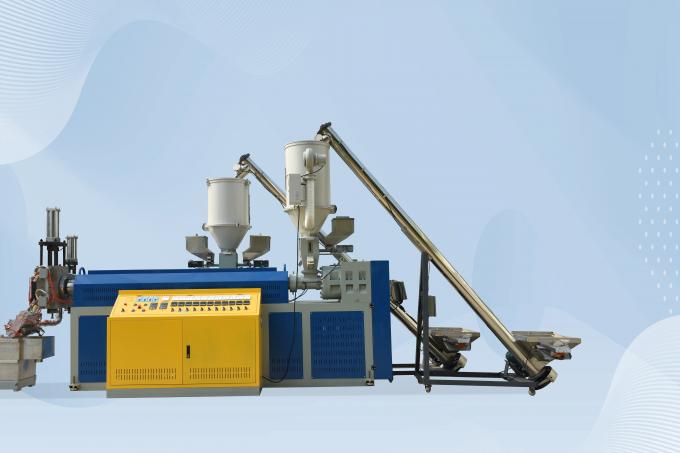 Polyester HAUSTIER Bügel, der Maschinen-Fertigungsstraße-Siemens-Motor 200kg/H 2 herstellt