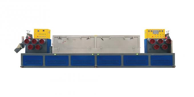 Polyester HAUSTIER Bügel, der Maschinen-Fertigungsstraße-Siemens-Motor 200kg/H 4 herstellt