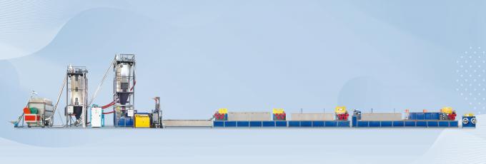 HAUSTIER Bügel-verpackende Verdrängungs-Linie Extruder HAUSTIER, das Band-Fertigungsstraße 1 gurtet